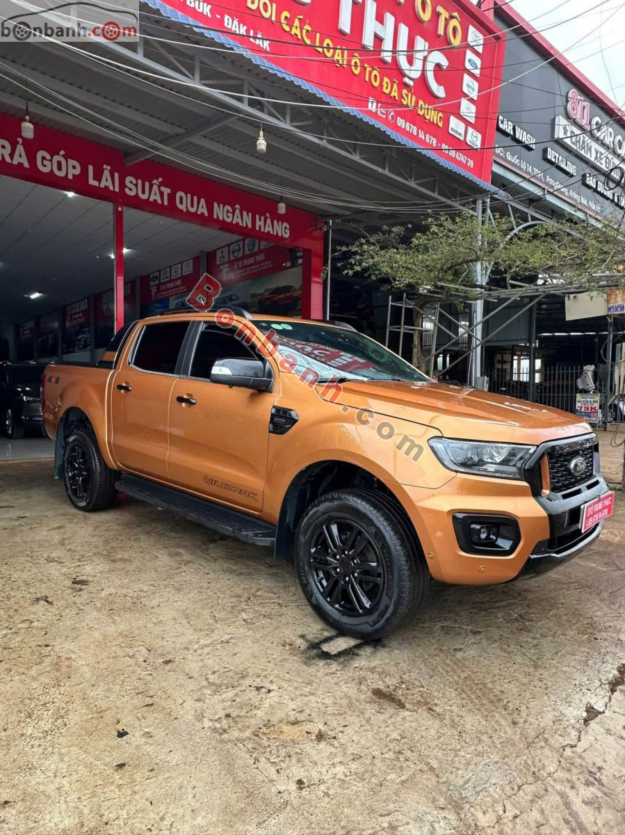 Bán ô tô Ford Ranger Wildtrak 2.0L 4x4 AT - 2021 - xe cũ