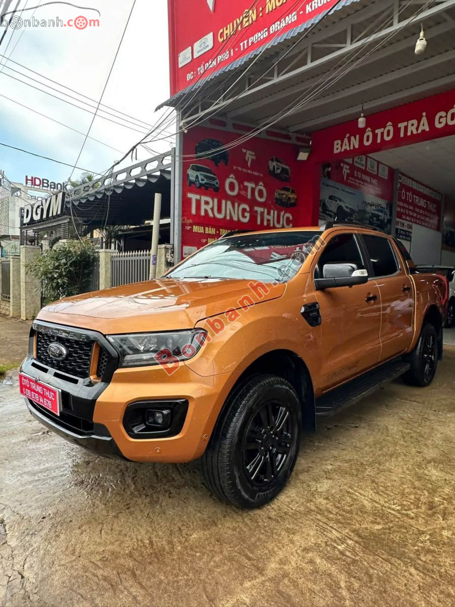 Bán ô tô Ford Ranger Wildtrak 2.0L 4x4 AT - 2021 - xe cũ