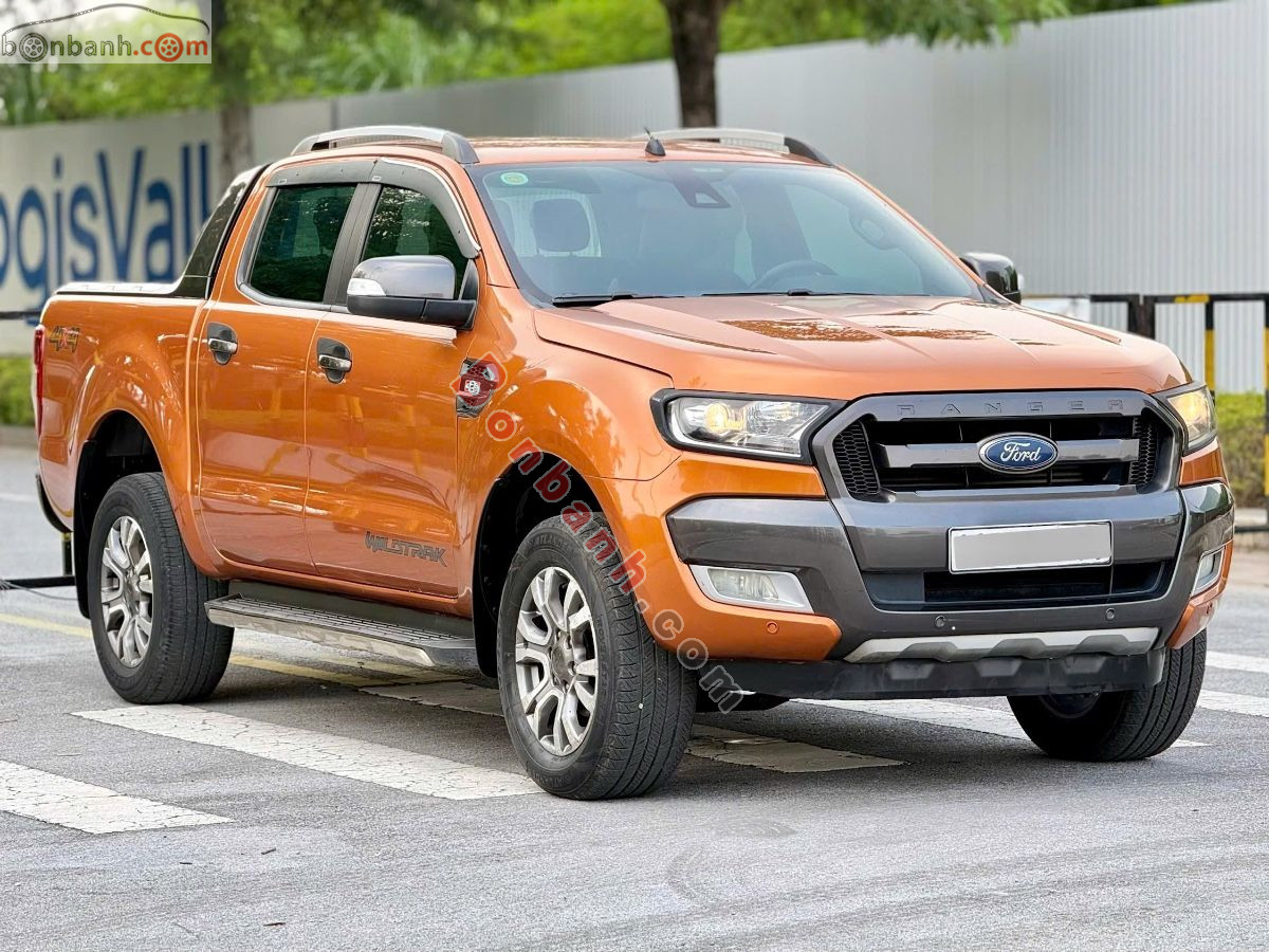 Bán ô tô Ford Ranger Wildtrak 3.2L 4x4 AT - 2016 - xe cũ