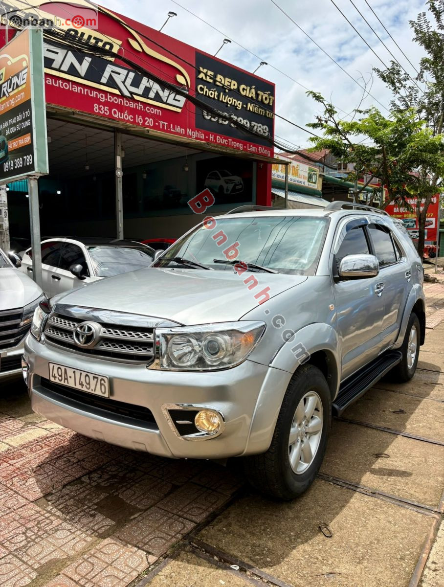 Bán ô tô Toyota Fortuner 2.5G - 2009 - xe cũ