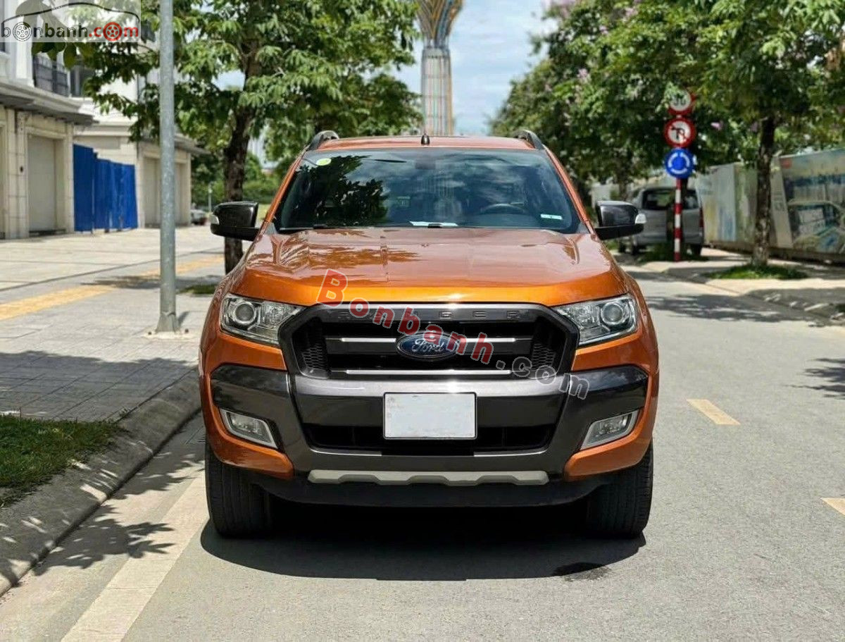 Bán ô tô Ford Ranger Wildtrak 2.2L 4x2 AT - 2017 - xe cũ