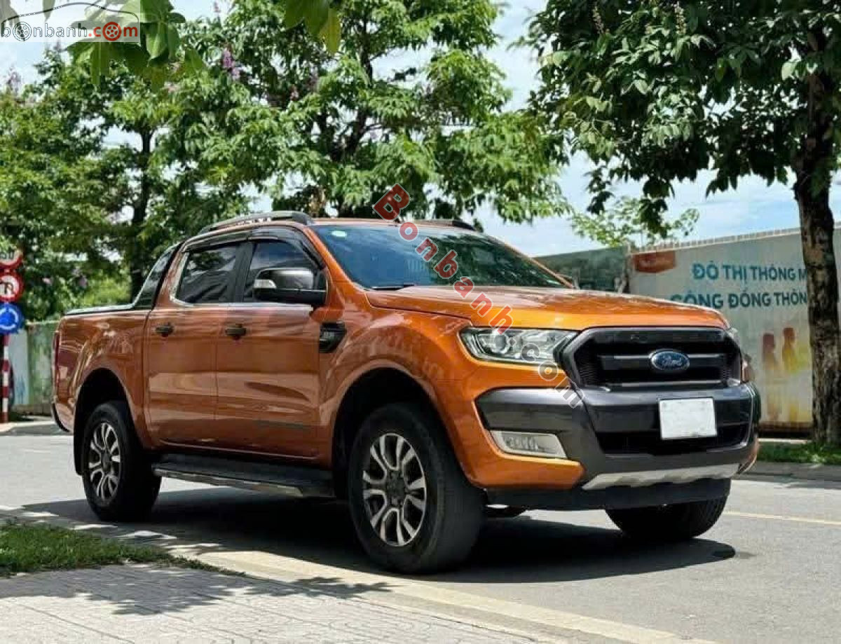 Bán ô tô Ford Ranger Wildtrak 2.2L 4x2 AT - 2017 - xe cũ