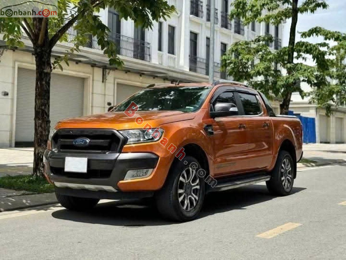 Bán ô tô Ford Ranger Wildtrak 2.2L 4x2 AT - 2017 - xe cũ