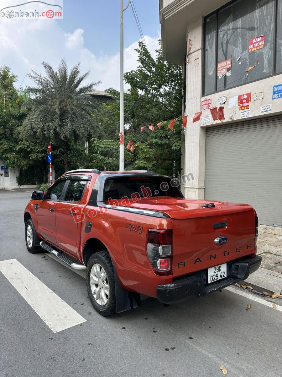 Bán ô tô Ford Ranger Wildtrak 3.2L 4x4 AT - 2015 - xe cũ