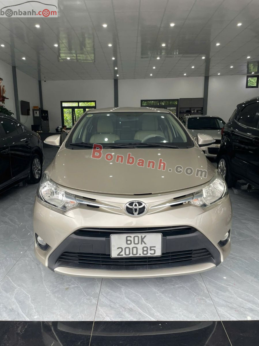 Bán ô tô Toyota Vios 1.5E CVT - 2017 - xe cũ