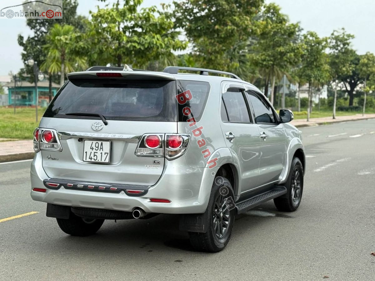 Bán ô tô Toyota Fortuner 2.5G - 2016 - xe cũ