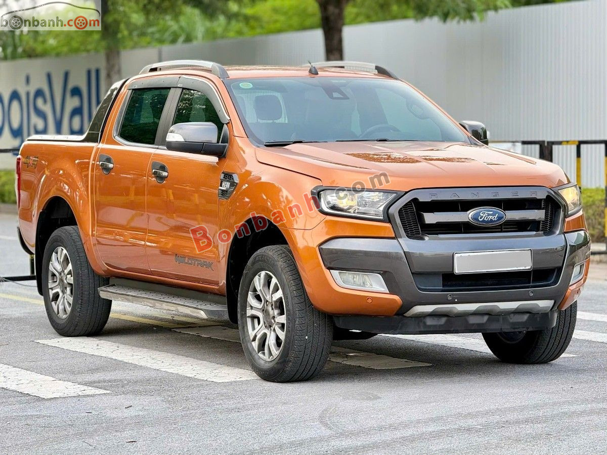 Bán ô tô Ford Ranger Wildtrak 3.2L 4x4 AT - 2016 - xe cũ