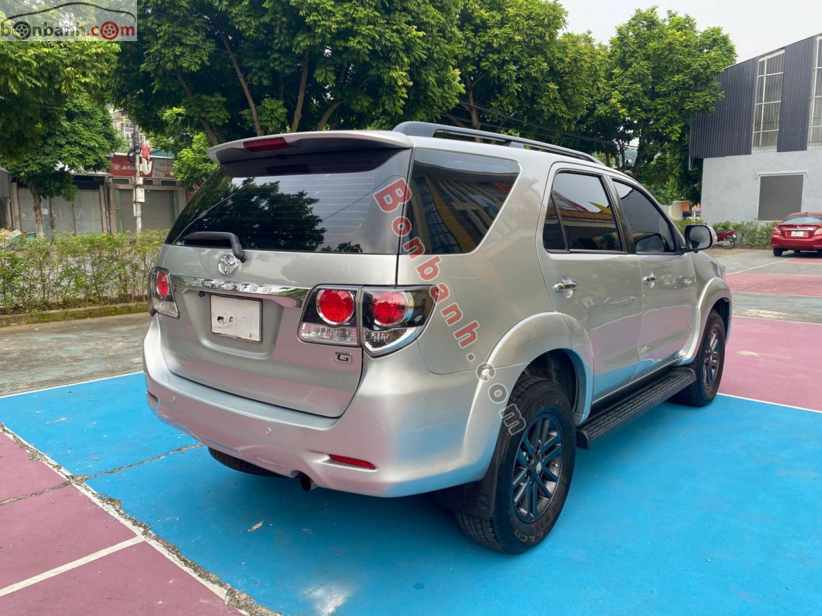 Bán ô tô Toyota Fortuner 2.5G - 2015 - xe cũ