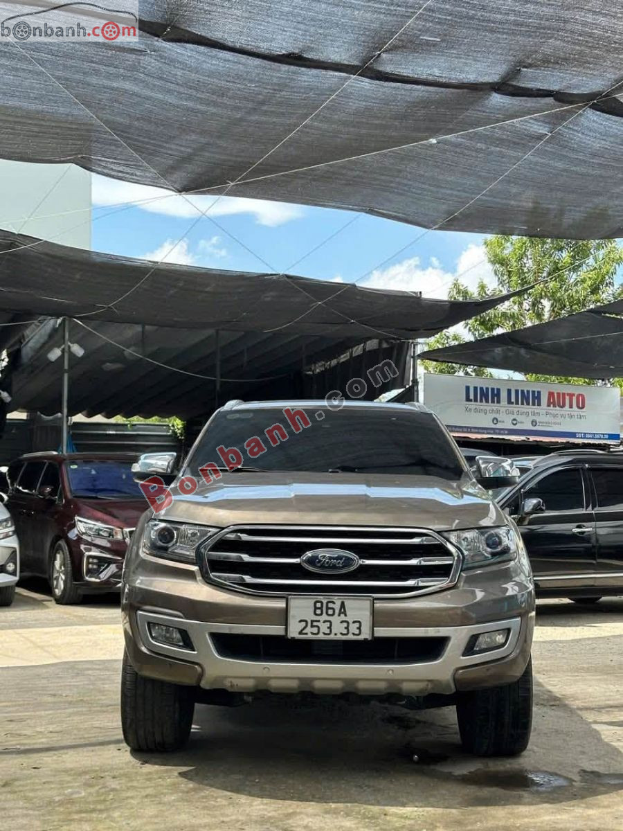 Bán ô tô Ford Everest Titanium 2.0L 4x4 AT - 2018 - xe cũ