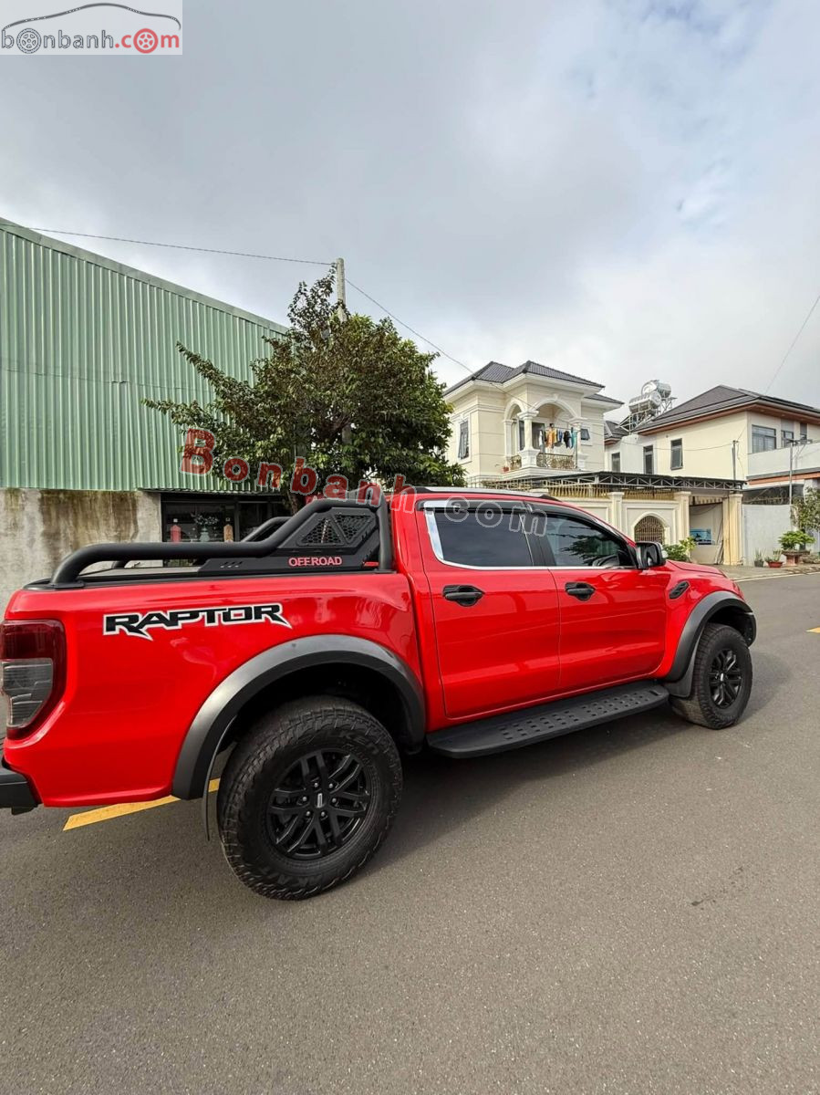 Bán ô tô Ford Ranger Raptor 2.0L 4x4 AT - 2021 - xe cũ
