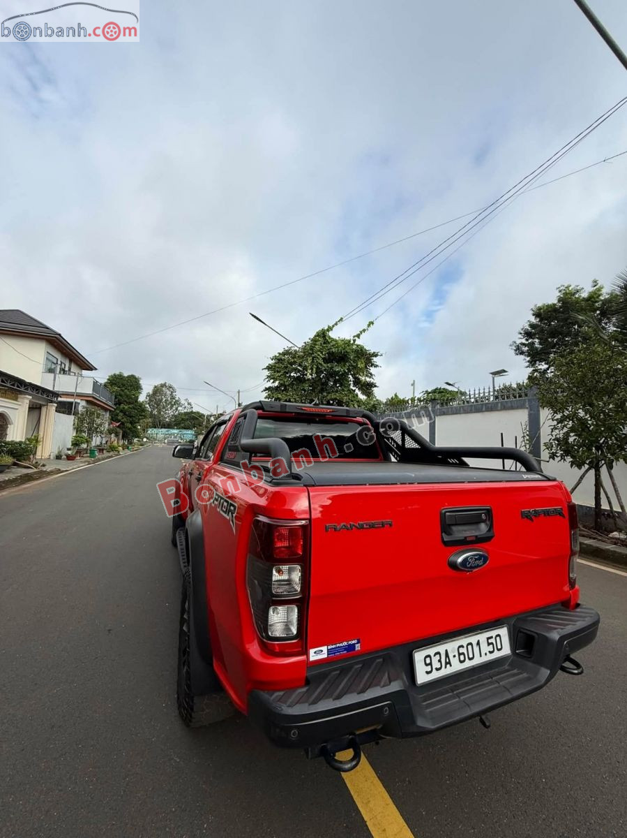Bán ô tô Ford Ranger Raptor 2.0L 4x4 AT - 2021 - xe cũ