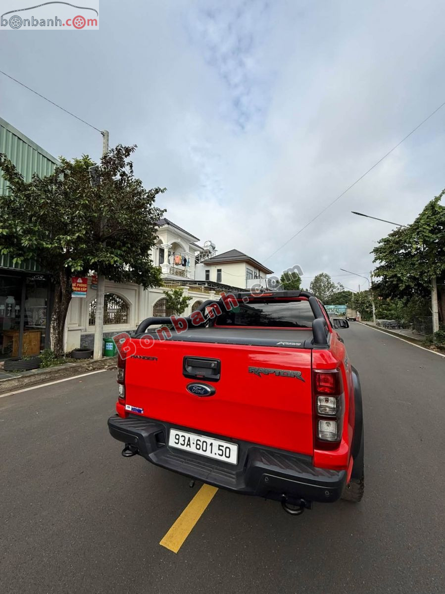 Bán ô tô Ford Ranger Raptor 2.0L 4x4 AT - 2021 - xe cũ