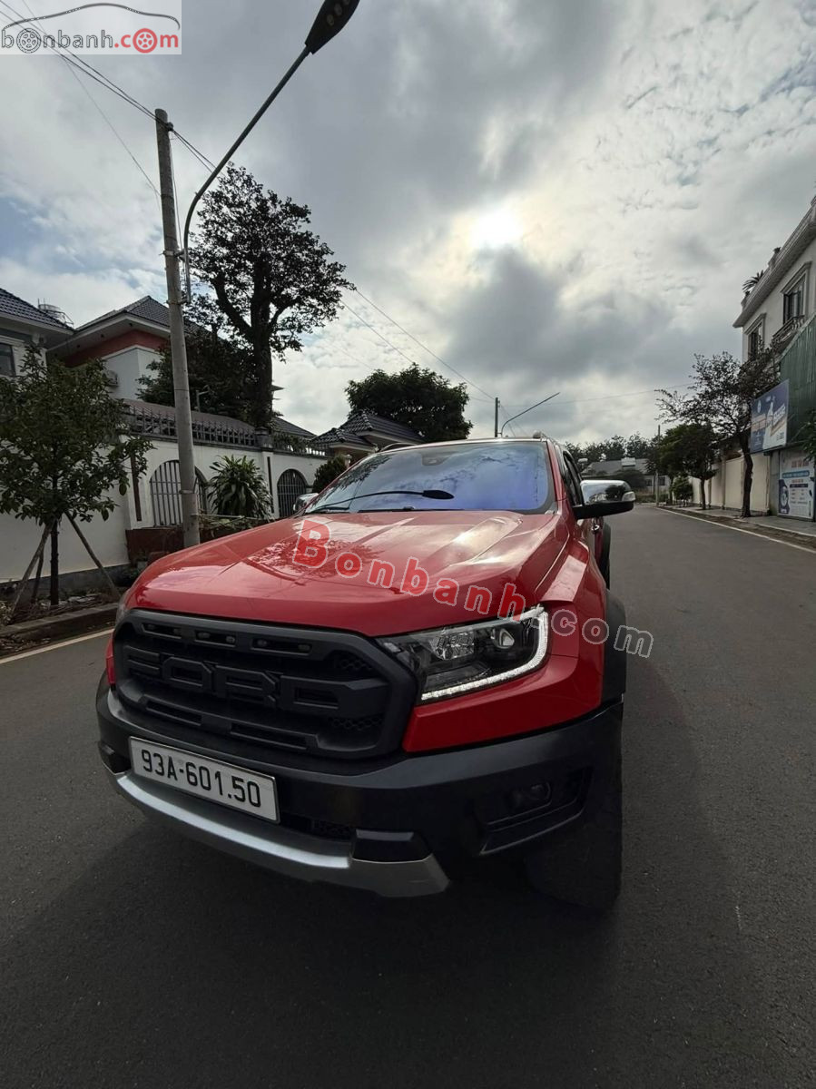 Bán ô tô Ford Ranger Raptor 2.0L 4x4 AT - 2021 - xe cũ