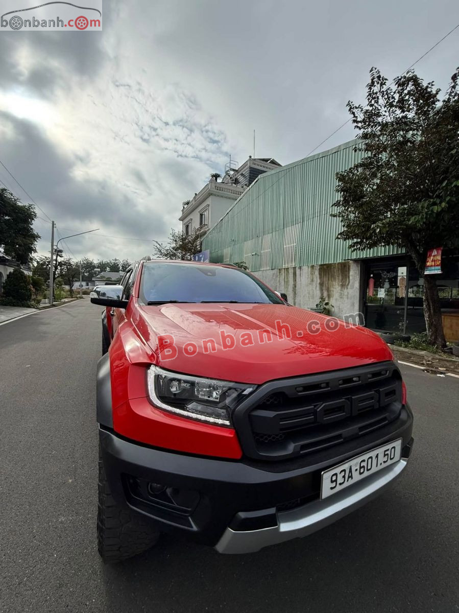 Bán ô tô Ford Ranger Raptor 2.0L 4x4 AT - 2021 - xe cũ