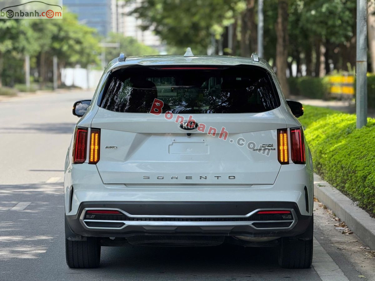 Bán ô tô Kia Sorento Signature 2.2 AT AWD 6S - 2021 - xe cũ