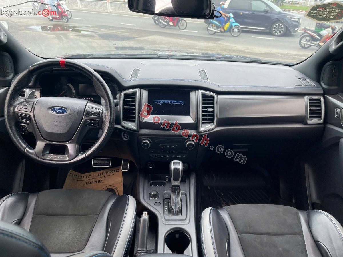 Bán ô tô Ford Ranger Raptor 2.0L 4x4 AT - 2021 - xe cũ