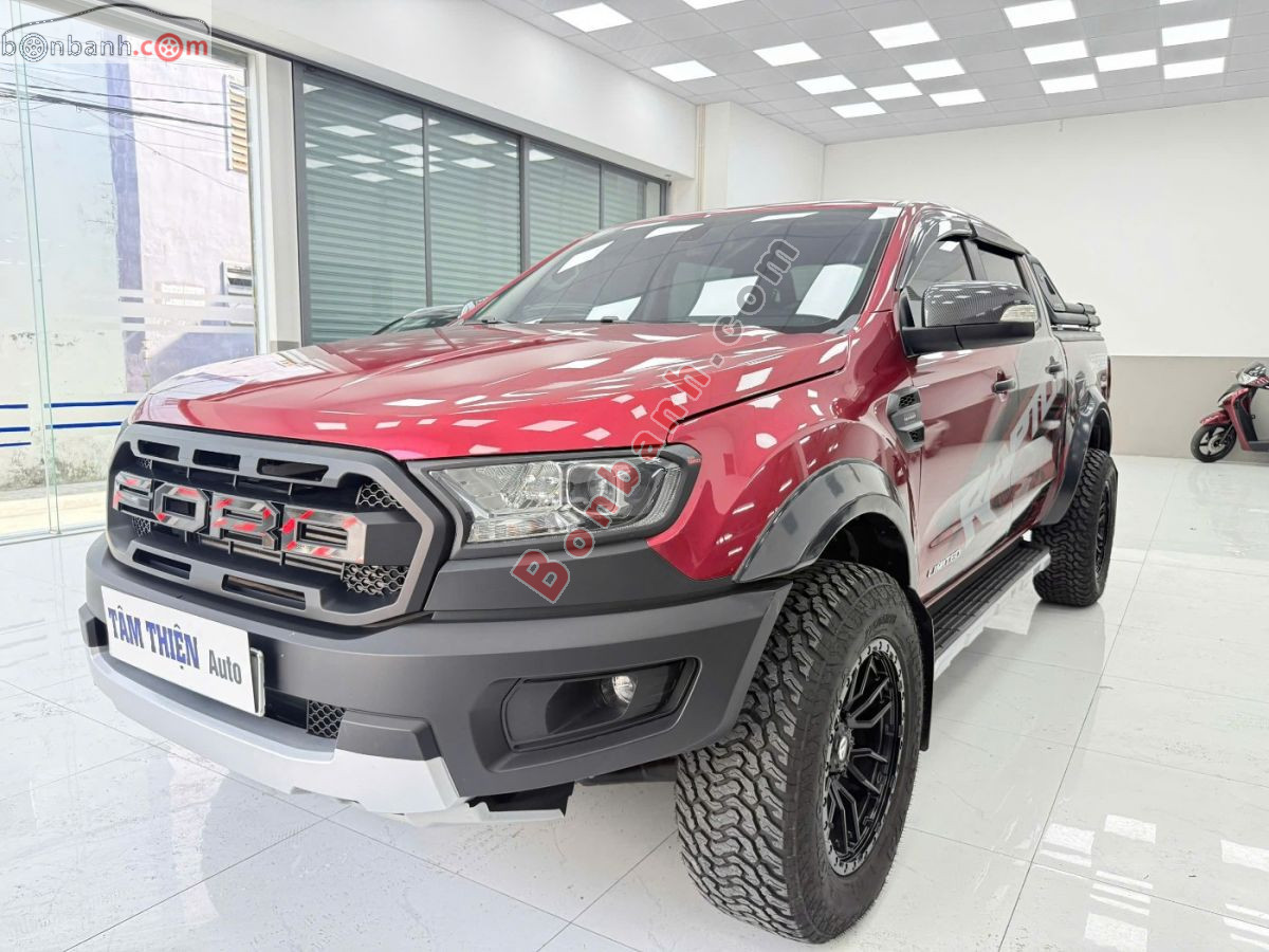 Bán ô tô Ford Ranger Limited 2.0L 4x4 AT - 2021 - xe cũ