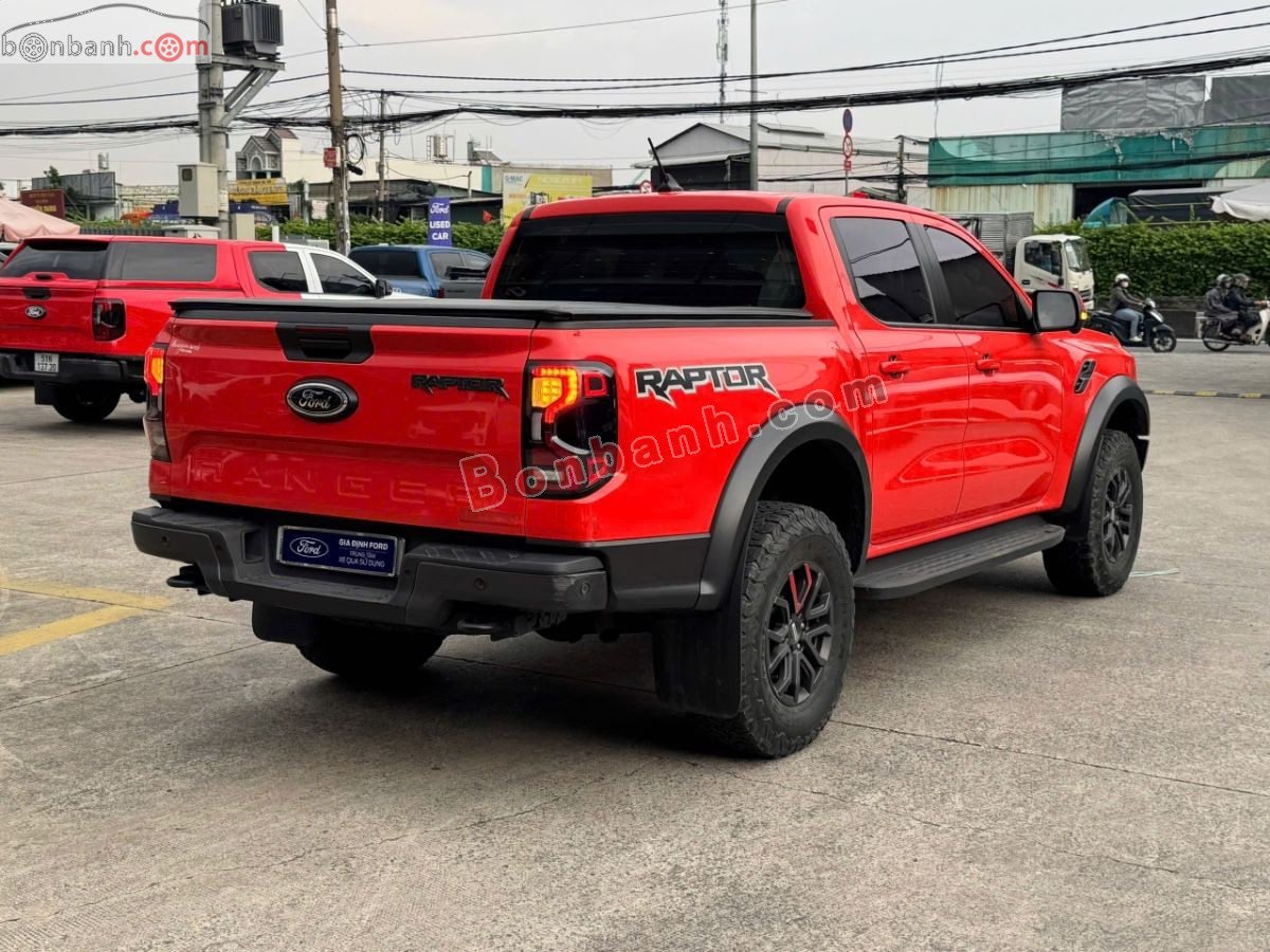 Bán ô tô Ford Ranger Raptor 2.0L 4x4 AT - 2023 - xe cũ