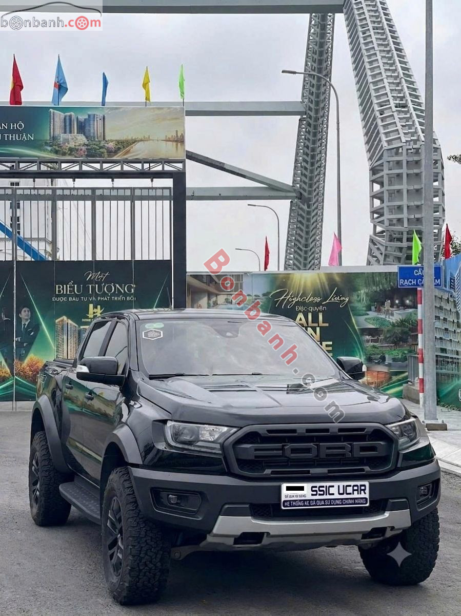 Bán ô tô Ford Ranger Raptor 2.0L 4x4 AT - 2021 - xe cũ