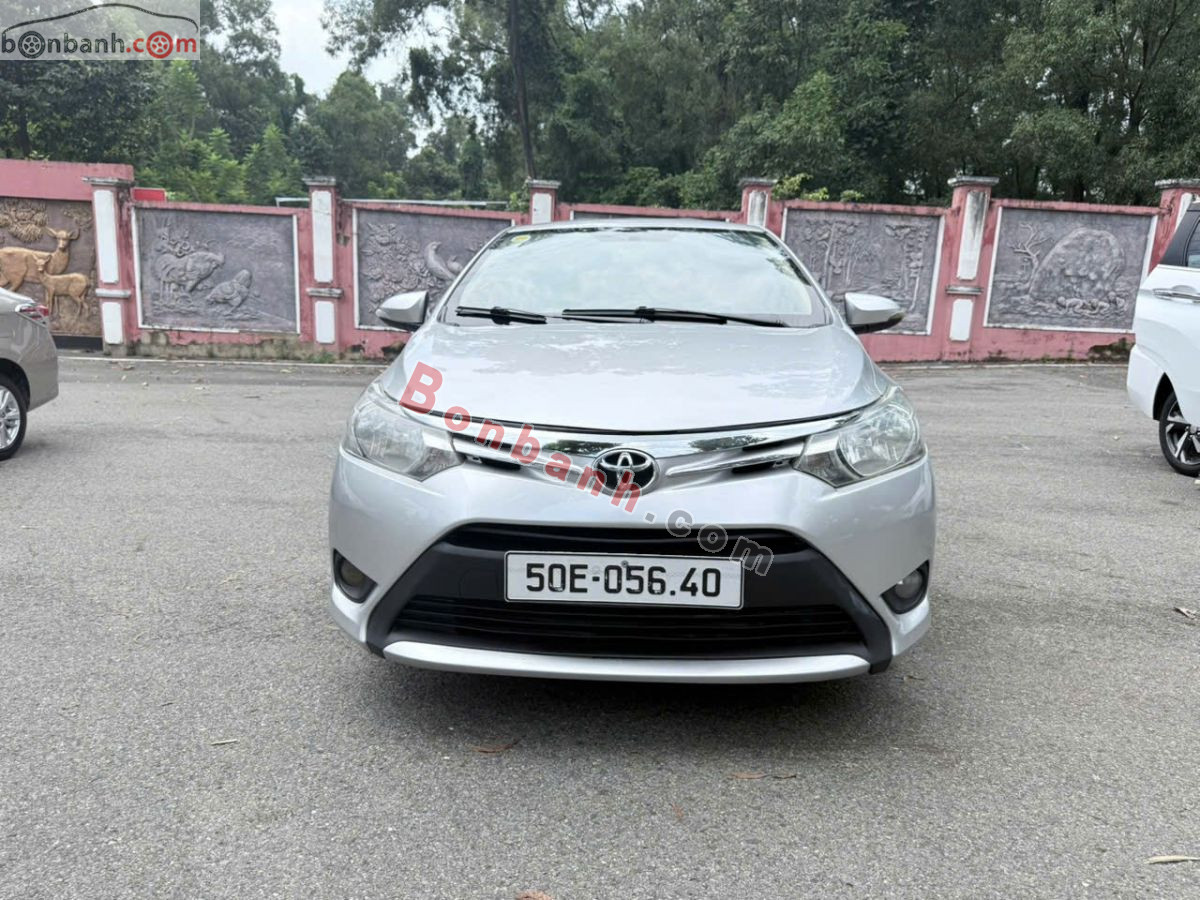 Bán ô tô Toyota Vios 1.5E - 2017 - xe cũ