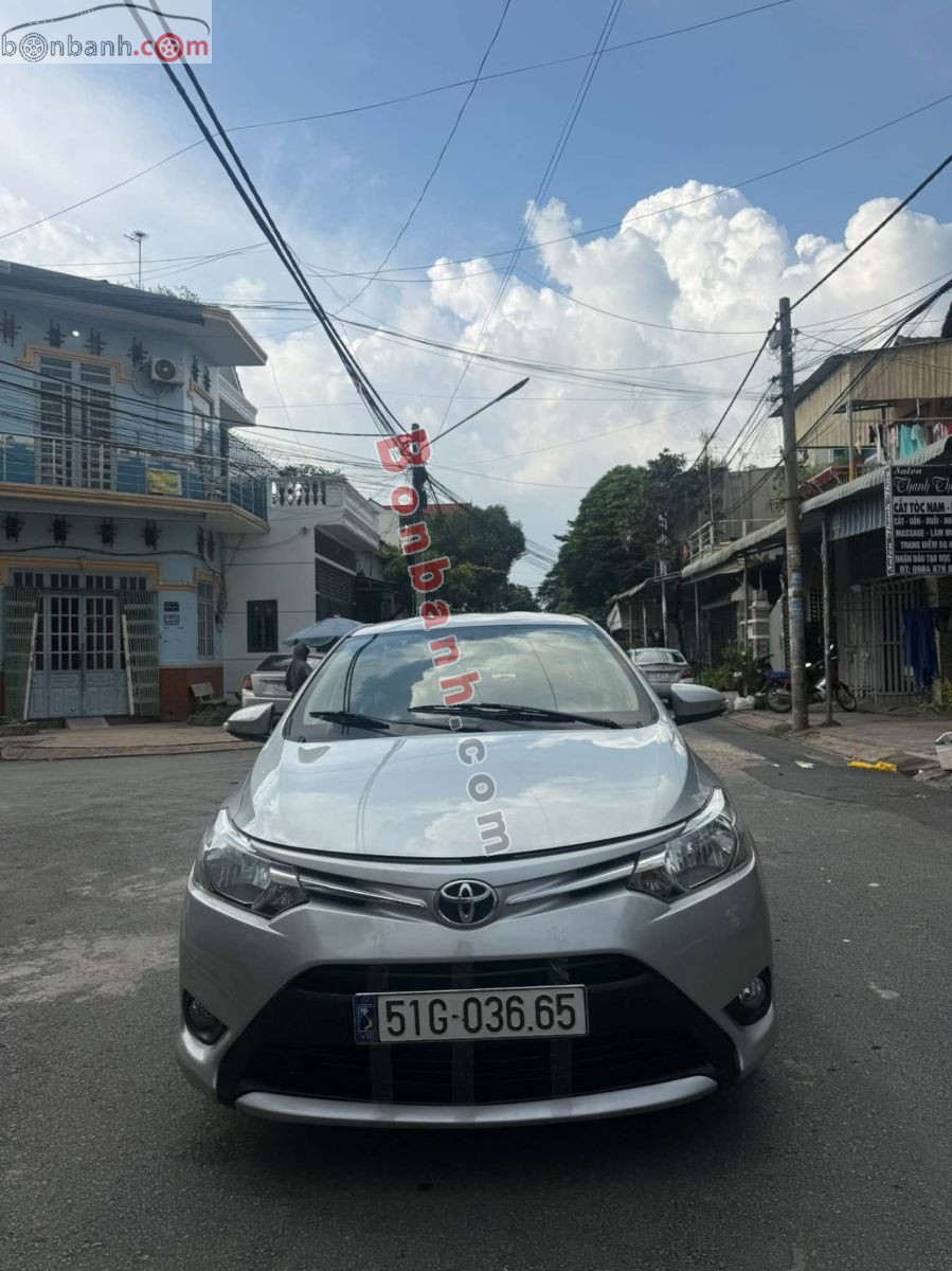 Bán ô tô Toyota Vios 1.5E - 2017 - xe cũ