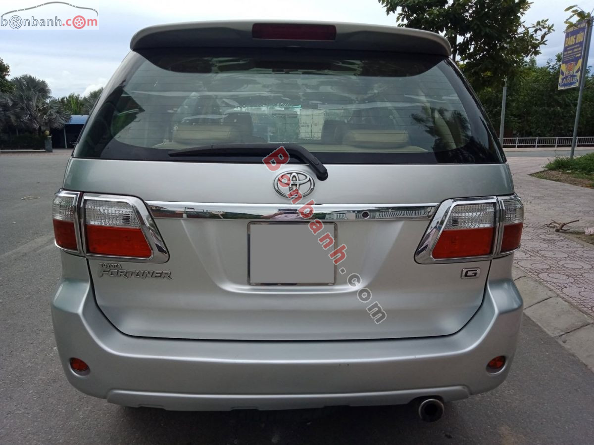 Bán ô tô Toyota Fortuner 2.5G - 2009 - xe cũ