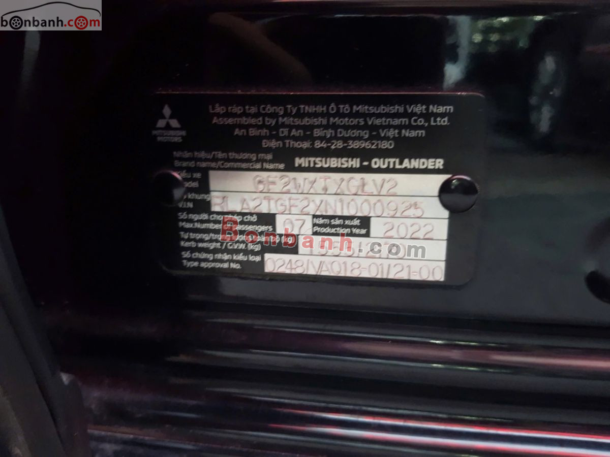 Bán ô tô Mitsubishi Outlander Premium 2.0 CVT - 2022 - xe cũ