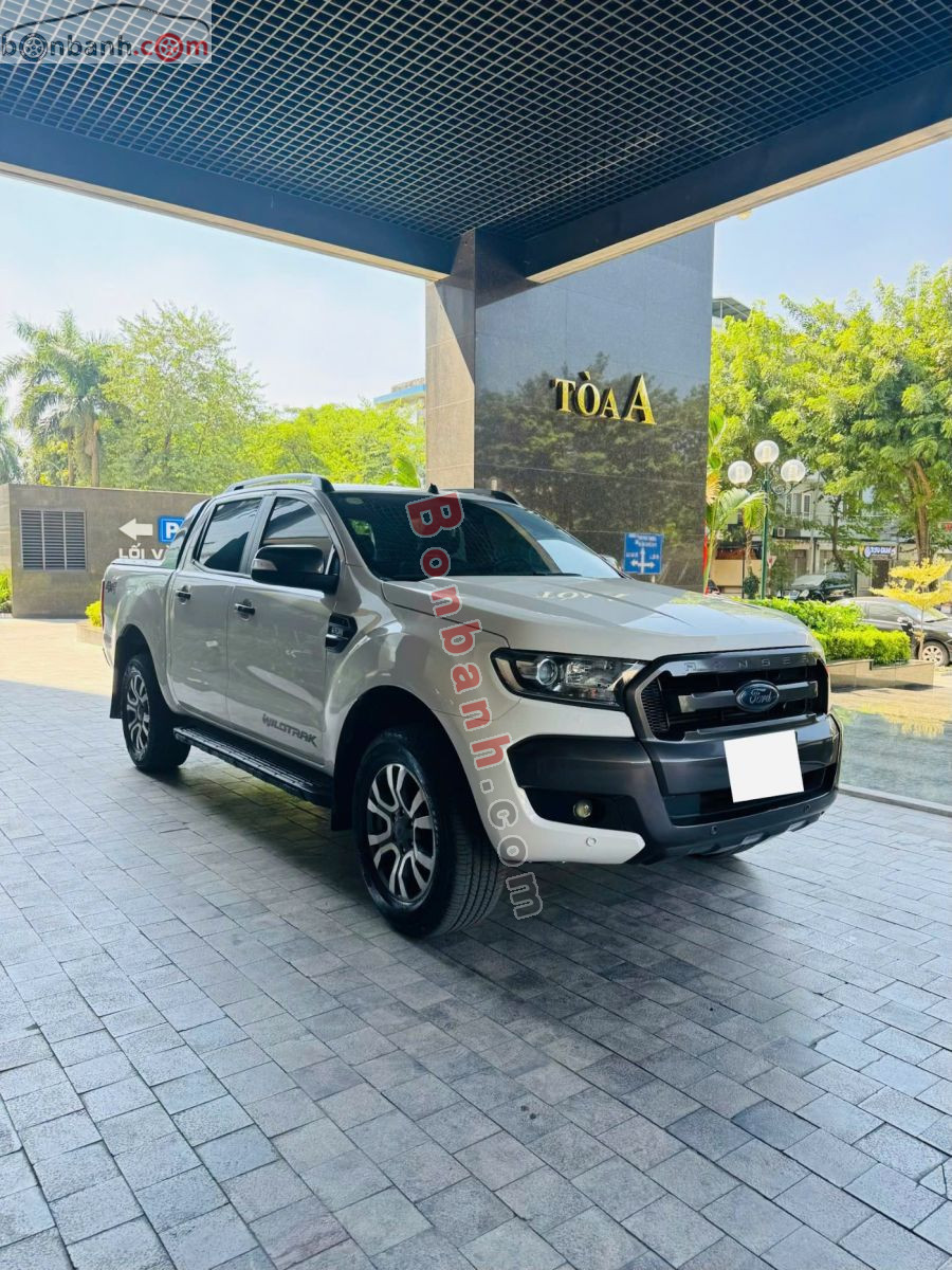 Bán ô tô Ford Ranger Wildtrak 3.2L 4x4 AT - 2017 - xe cũ