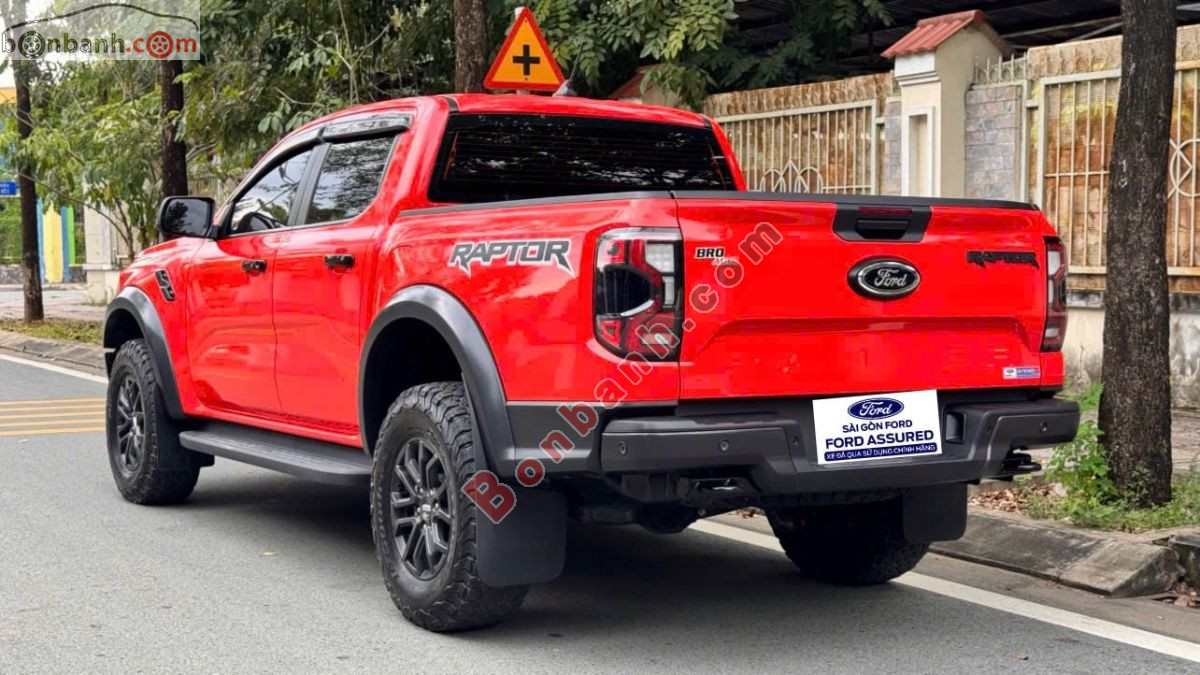 Bán ô tô Ford Ranger Raptor 2.0L 4x4 AT - 2024 - xe cũ