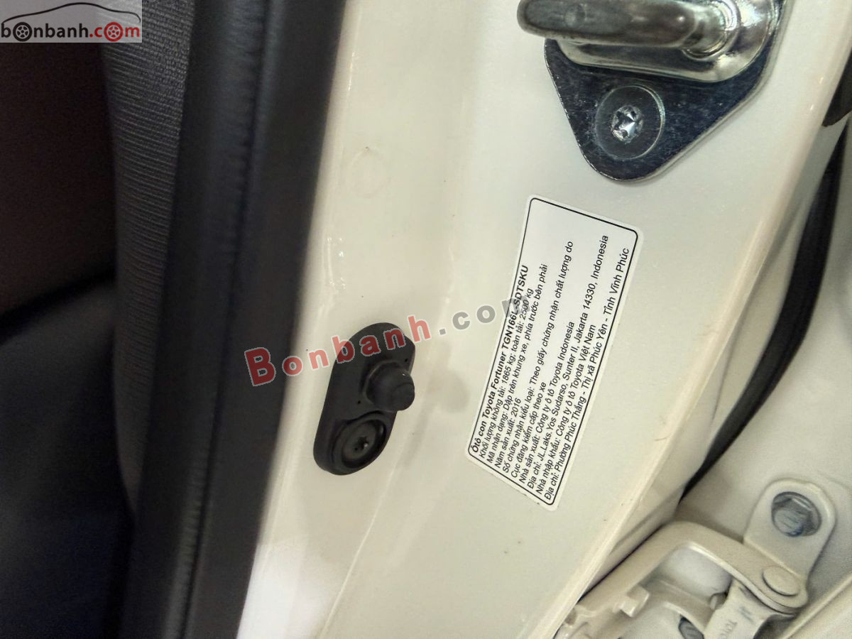 Bán ô tô Toyota Fortuner 2.7V 4x2 AT - 2016 - xe cũ