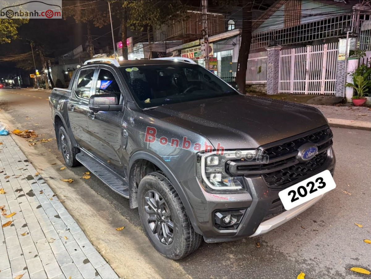 Bán ô tô Ford Ranger Wildtrak 2.0L 4x4 AT - 2023 - xe cũ