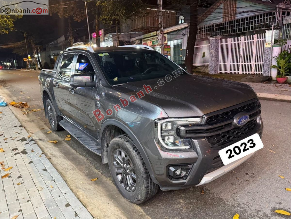 Bán ô tô Ford Ranger Wildtrak 2.0L 4x4 AT - 2023 - xe cũ