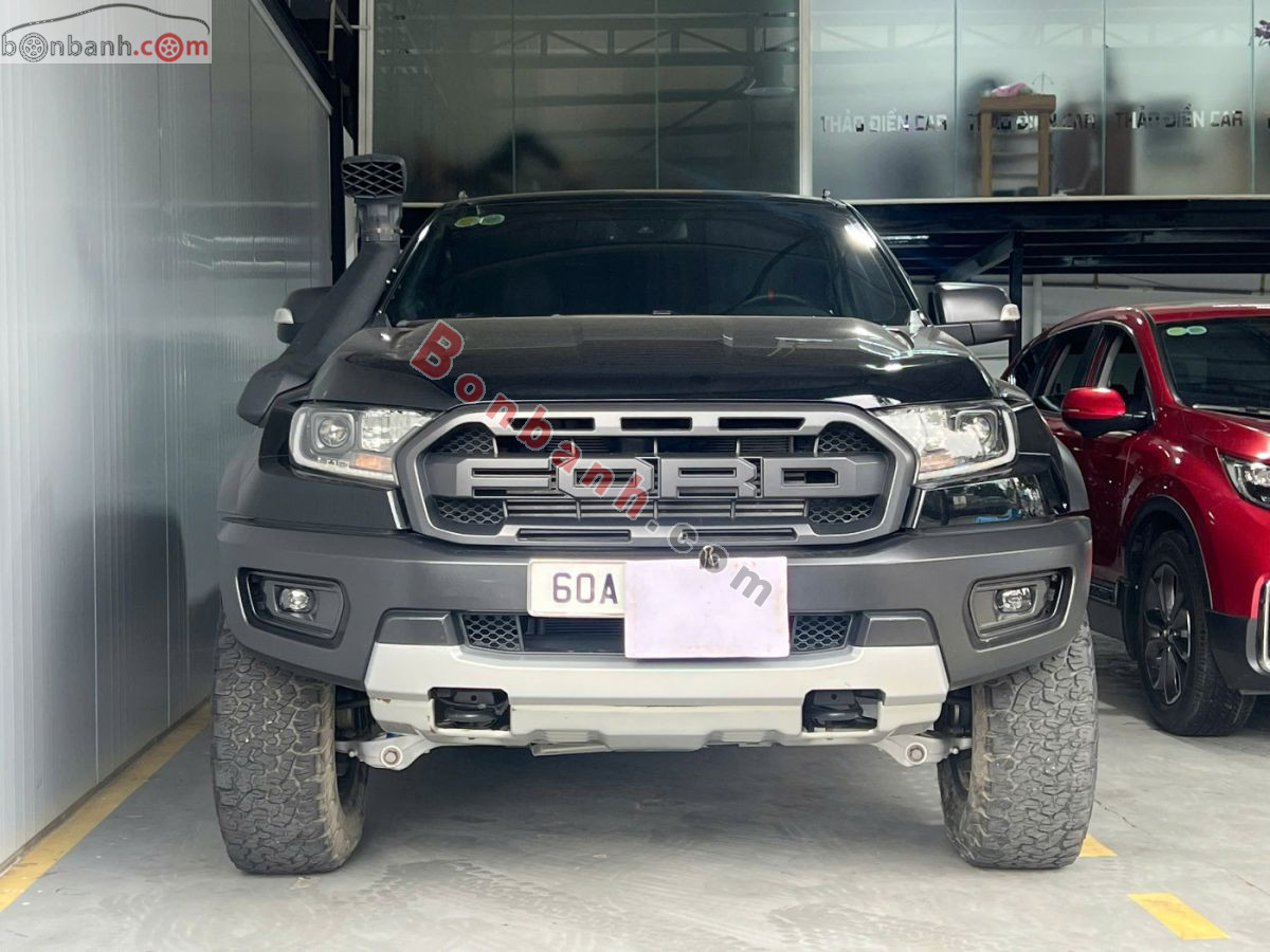 Bán ô tô Ford Ranger Raptor 2.0L 4x4 AT - 2020 - xe cũ