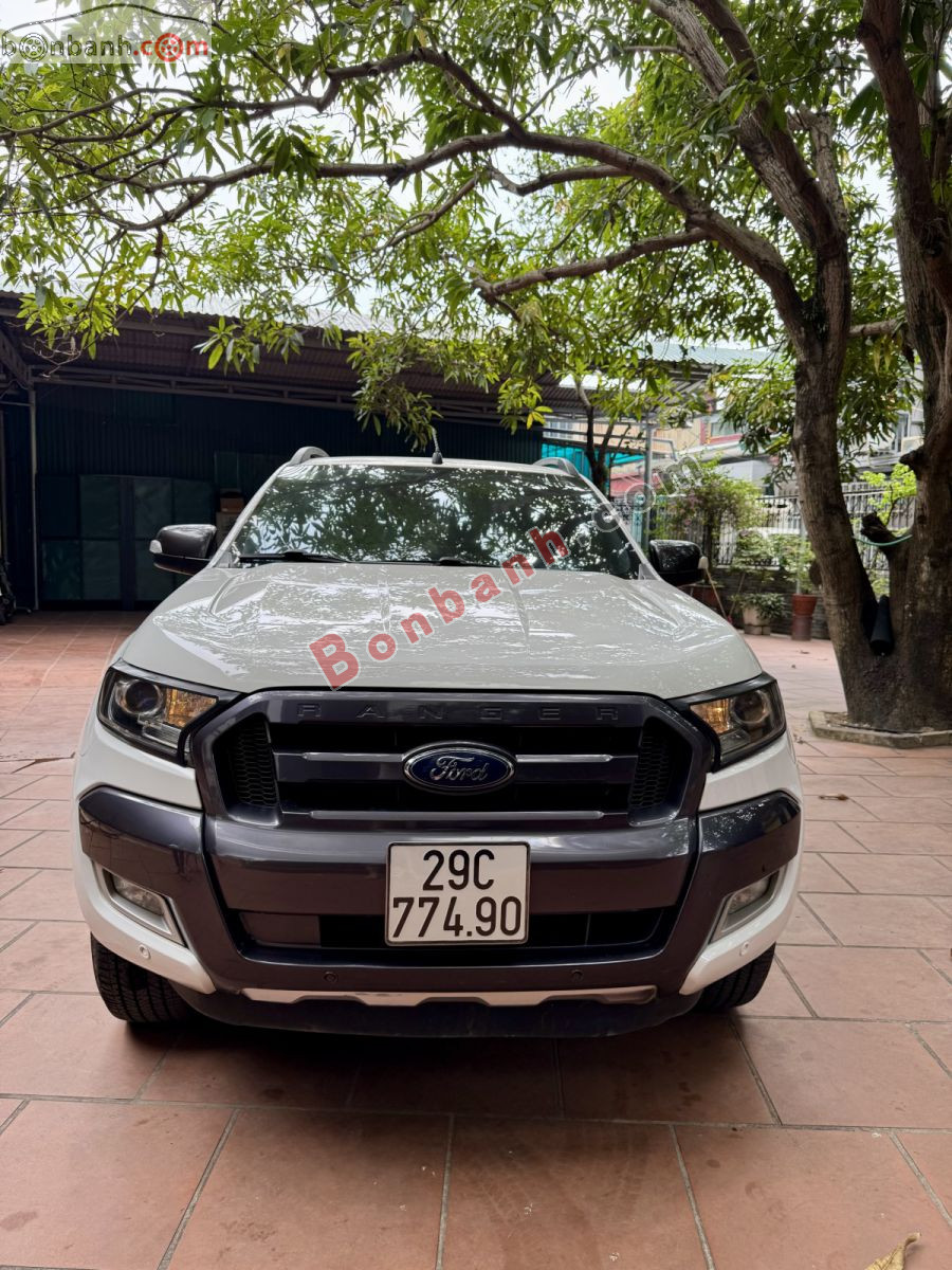 Bán ô tô Ford Ranger Wildtrak 3.2L 4x4 AT - 2017 - xe cũ