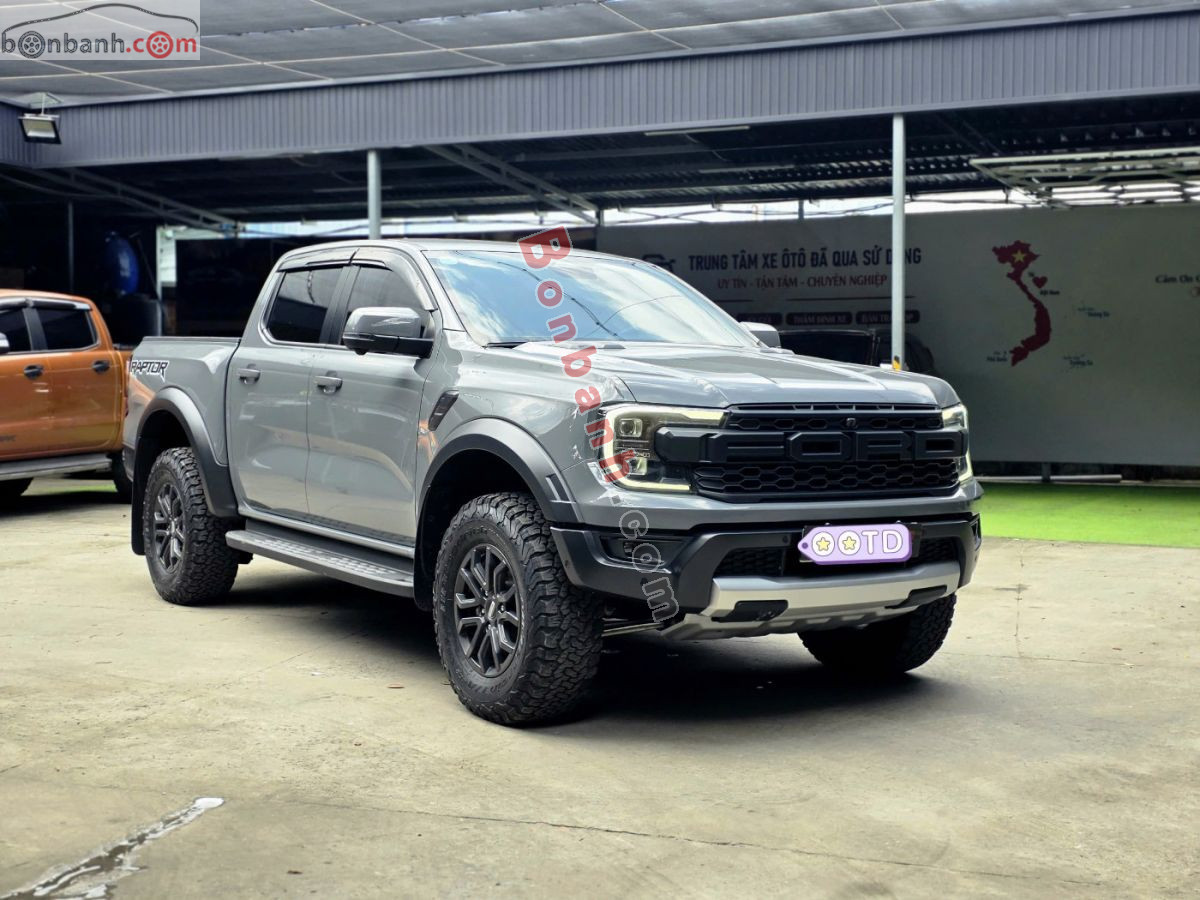 Bán ô tô Ford Ranger Raptor 2.0L 4x4 AT - 2023 - xe cũ