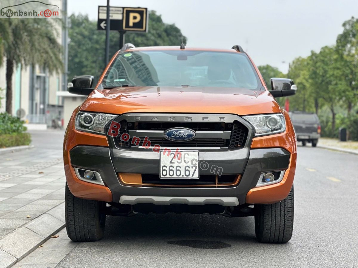 Bán ô tô Ford Ranger Wildtrak 2.2L 4x2 AT - 2016 - xe cũ