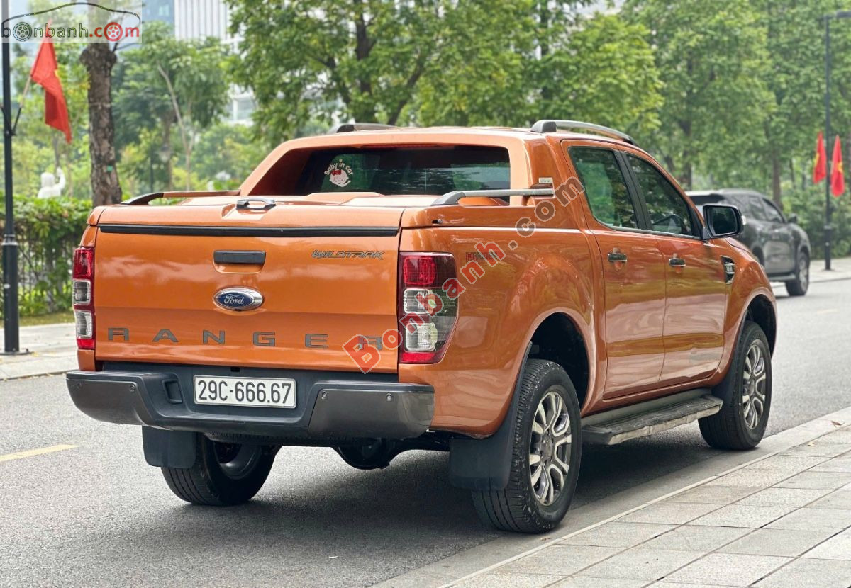 Bán ô tô Ford Ranger Wildtrak 2.2L 4x2 AT - 2016 - xe cũ