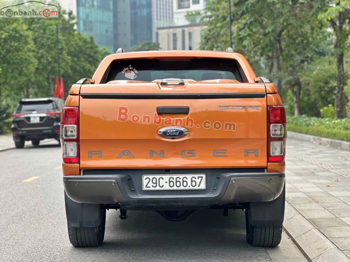 Bán ô tô Ford Ranger Wildtrak 2.2L 4x2 AT - 2016 - xe cũ