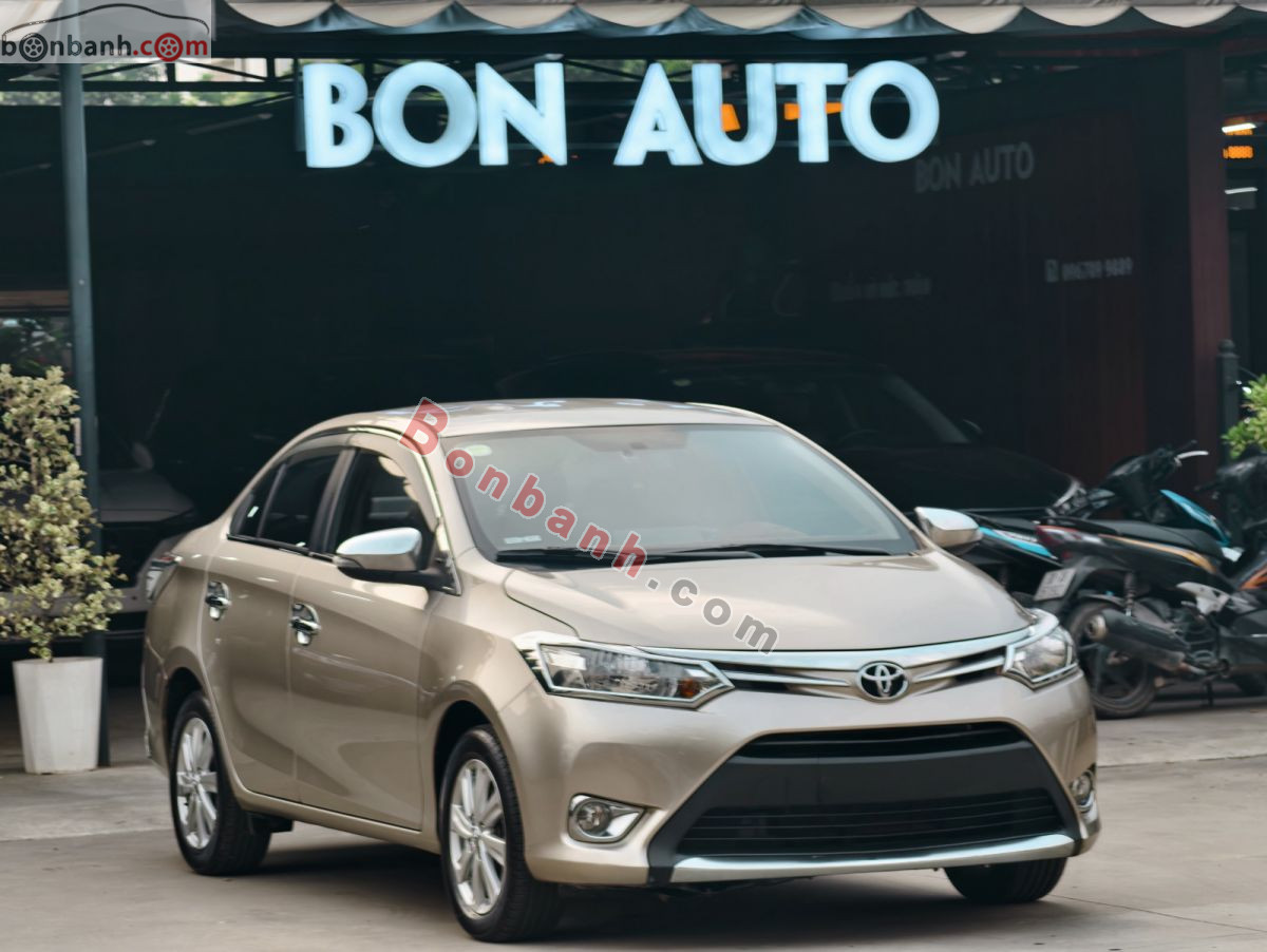 Bán ô tô Toyota Vios 1.5E CVT - 2017 - xe cũ