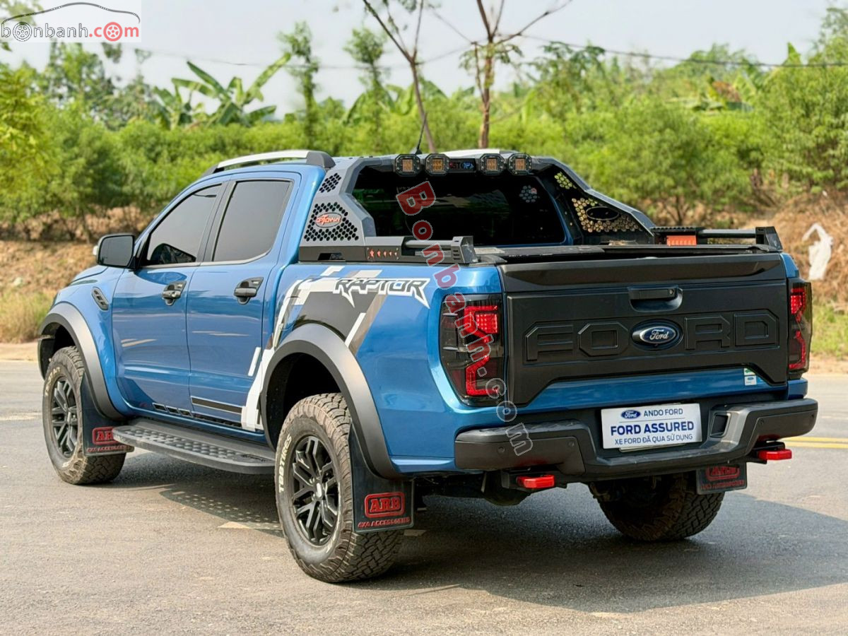 Bán ô tô Ford Ranger Raptor 2.0L 4x4 AT - 2021 - xe cũ