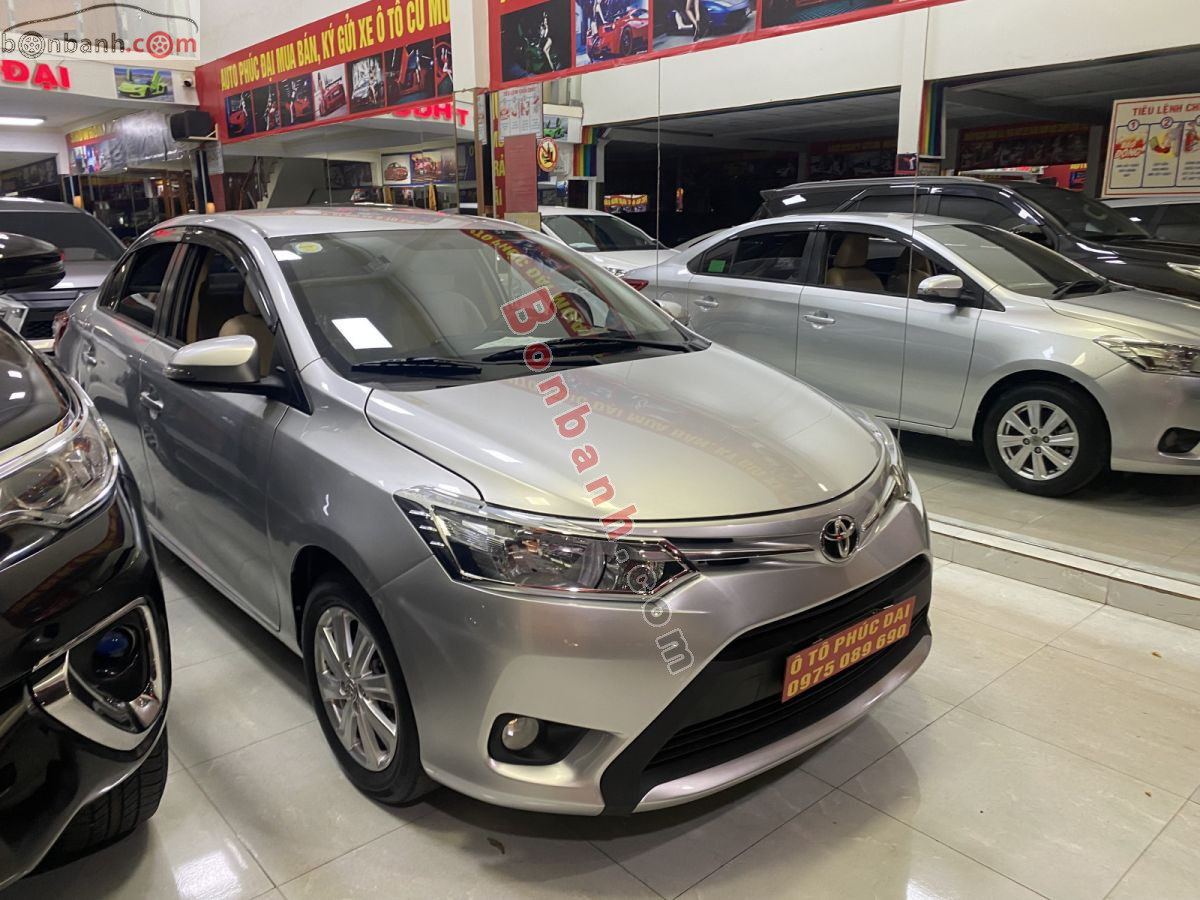 Bán ô tô Toyota Vios 1.5E - 2017 - xe cũ