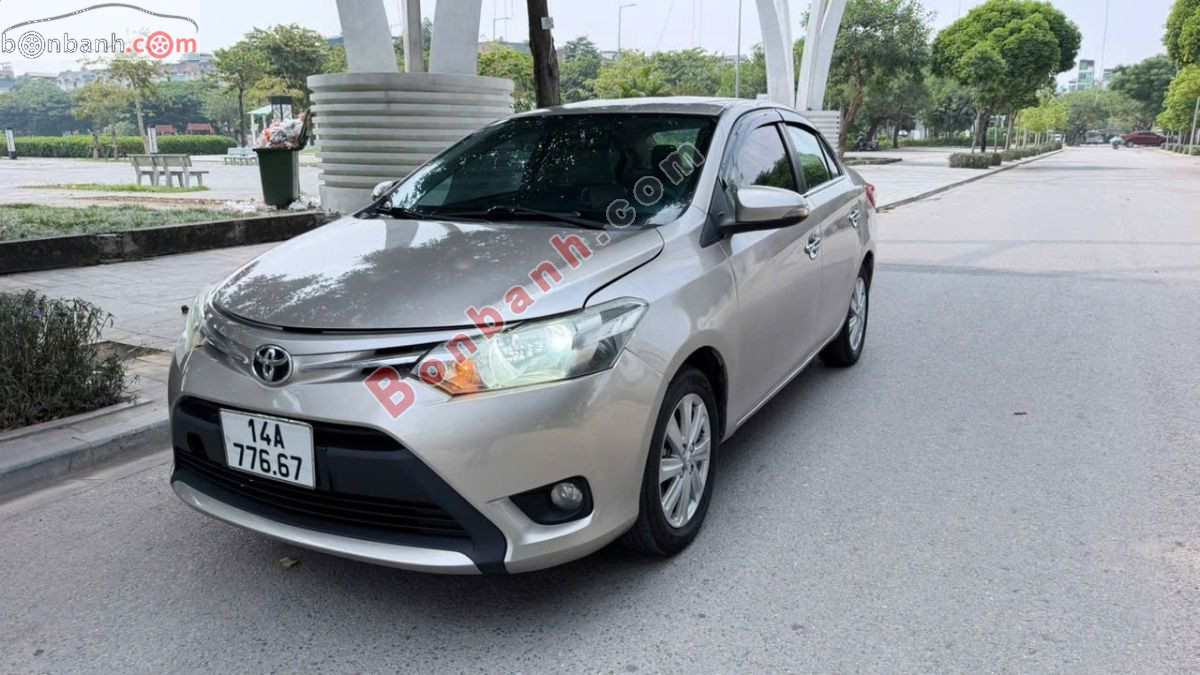 Bán ô tô Toyota Vios 1.5E - 2016 - xe cũ