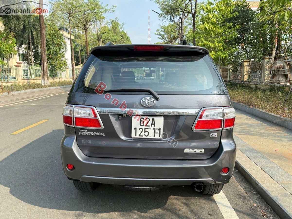 Bán ô tô Toyota Fortuner 2.5G - 2009 - xe cũ