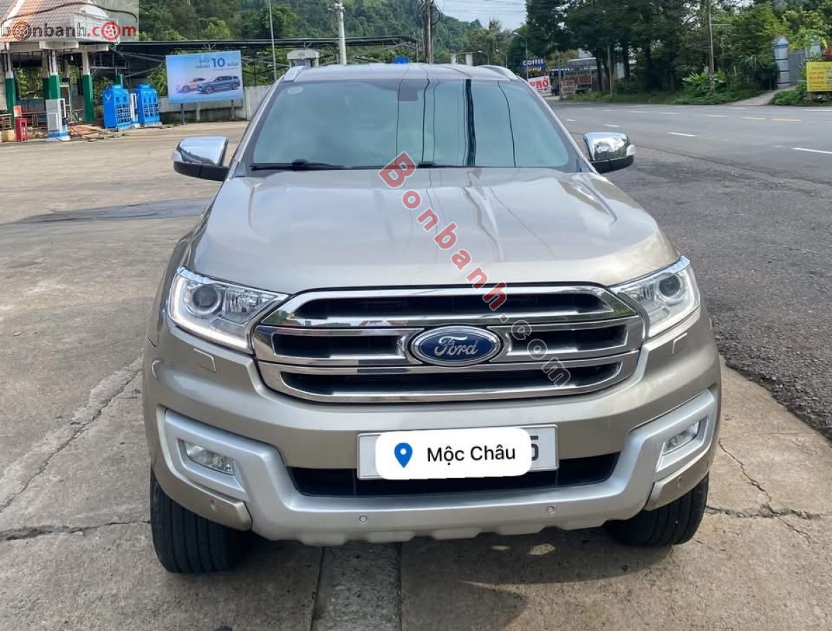 Bán ô tô Ford Everest Titanium 2.2L 4x2 AT - 2016 - xe cũ