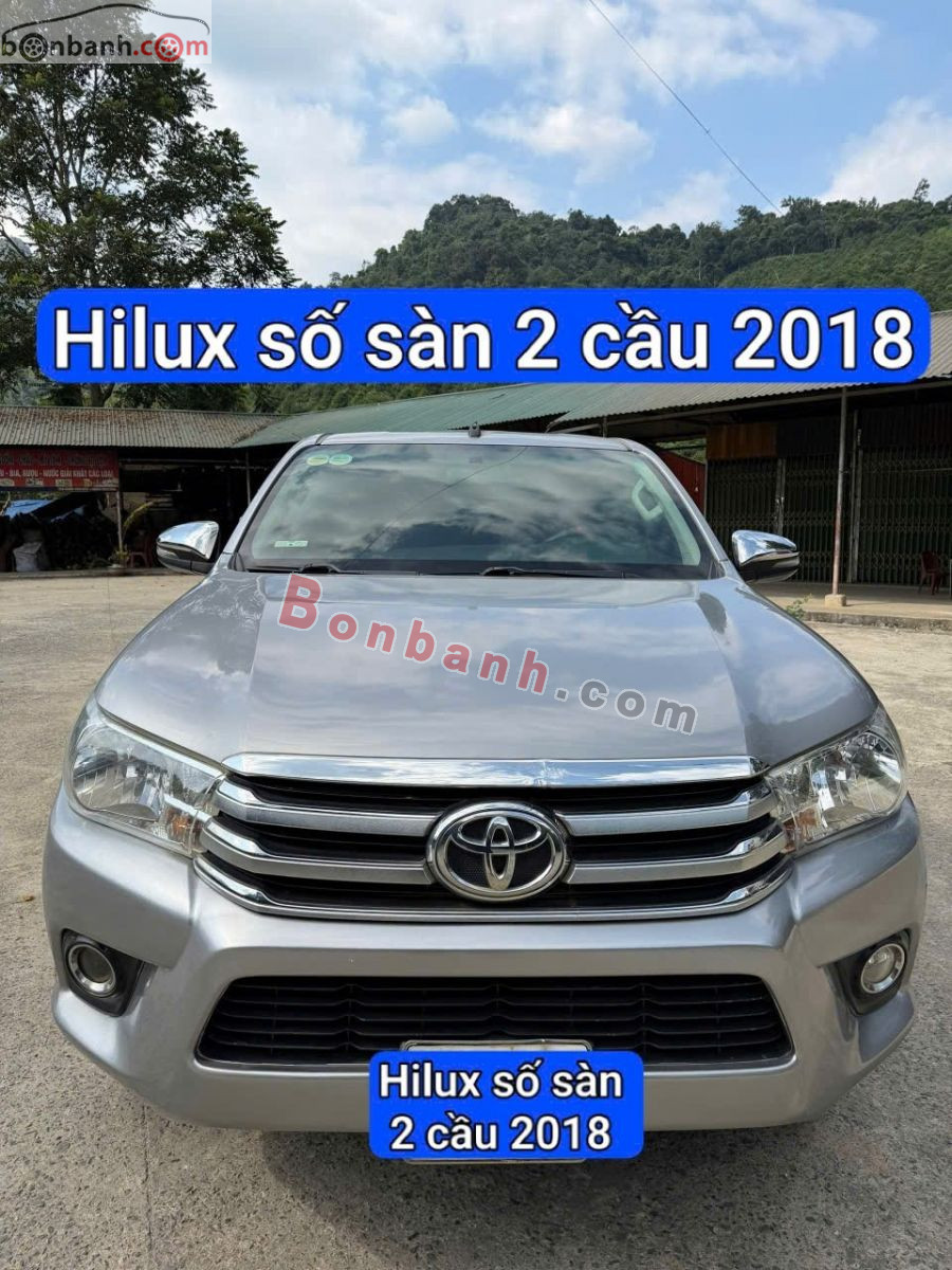Bán ô tô Toyota Hilux 2.8G 4x4 AT - 2018 - xe cũ