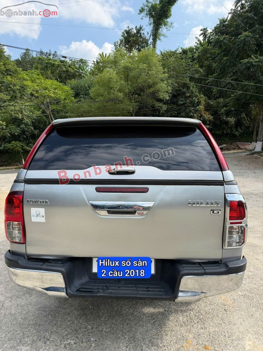 Bán ô tô Toyota Hilux 2.8G 4x4 AT - 2018 - xe cũ