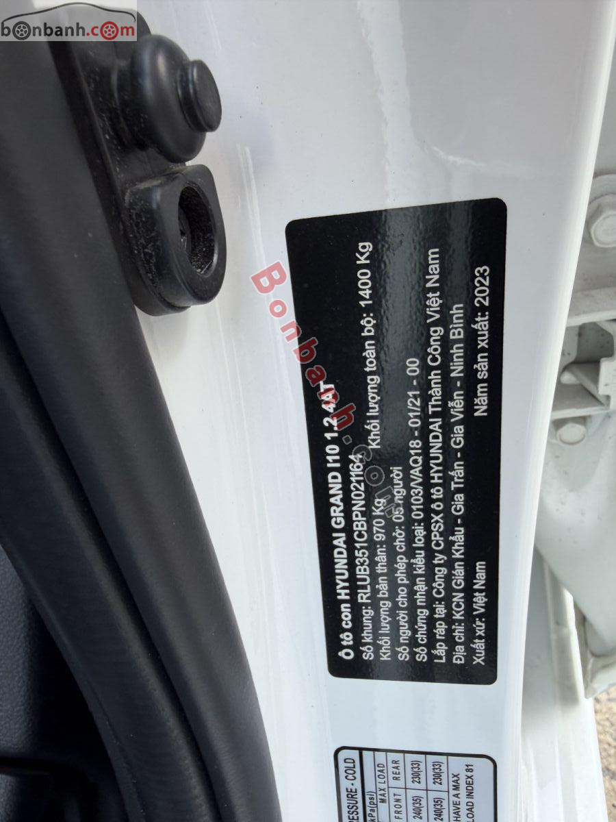 Bán ô tô Hyundai i10 1.2 AT - 2023 - xe cũ