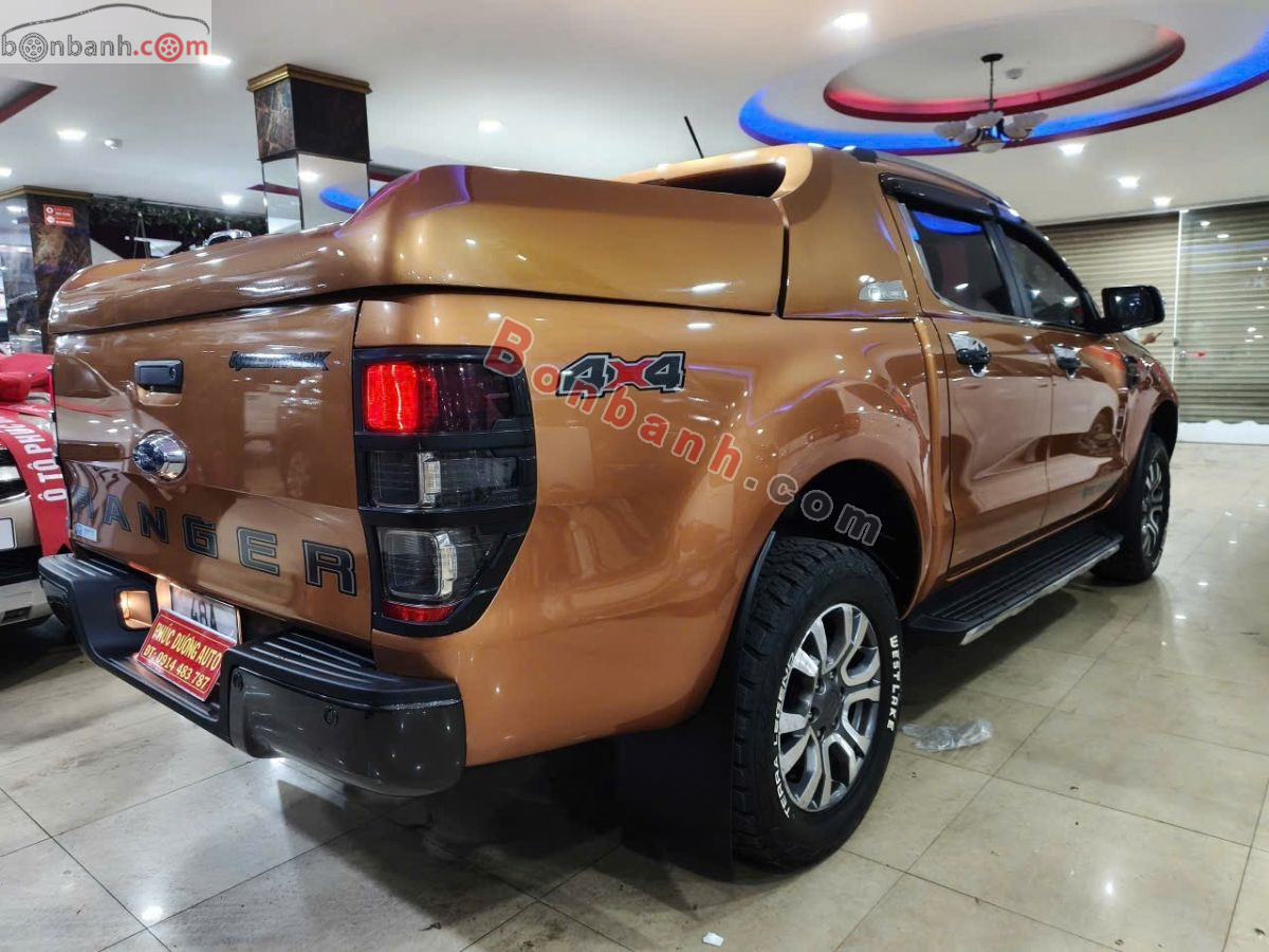 Bán ô tô Ford Ranger Wildtrak 2.0L 4x4 AT - 2018 - xe cũ