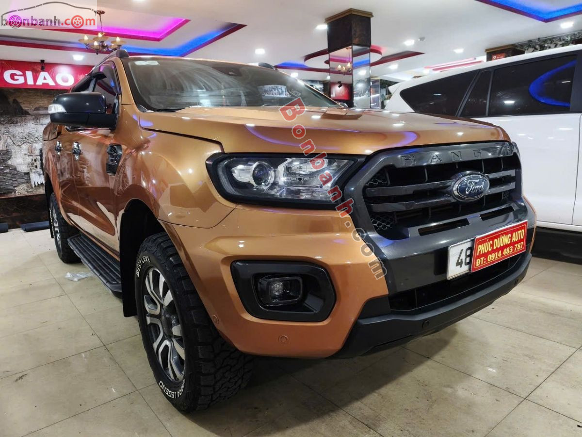Bán ô tô Ford Ranger Wildtrak 2.0L 4x4 AT - 2018 - xe cũ