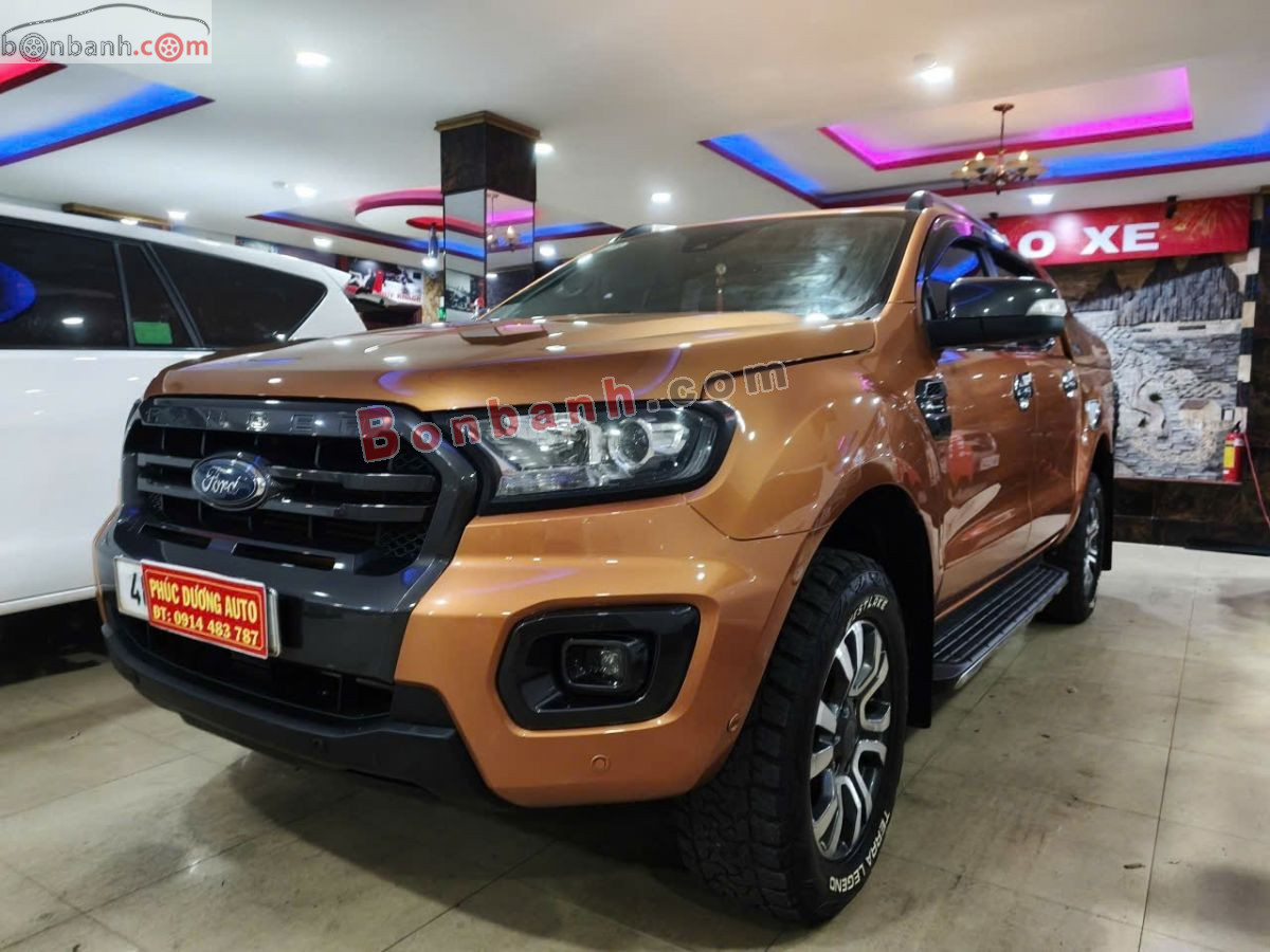Bán ô tô Ford Ranger Wildtrak 2.0L 4x4 AT - 2018 - xe cũ